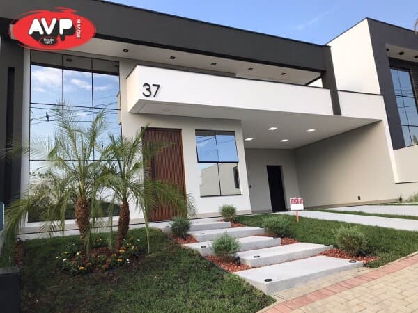 Casa moderna para venda no condomínio Jd. Laguna em Indaiatuba