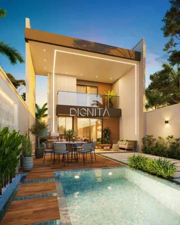 Casa Alto Padrão 3 Suítes - Eusébio