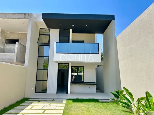 Vendo casa duplex em rua privativa 4 suítes- Eusébio-CE
