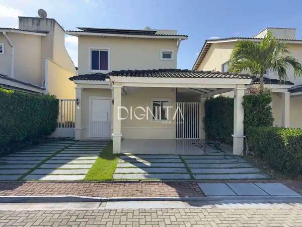 Duplex em Condomínio 3 suítes + DCE + escritório em Guaribas - Eusébio/CE