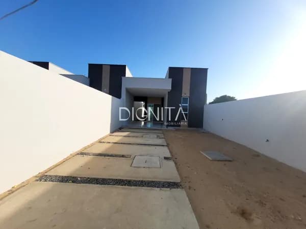 Casa plana 2 Dormitórios, 1 Suíte-- Aquiraz-CE