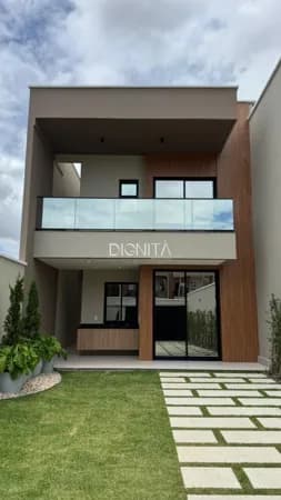 Casa Duplex em rua privativa 4 suites, Eusébio -CE