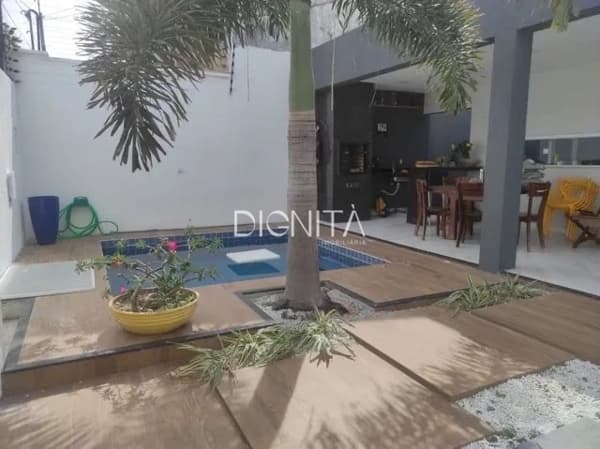 Casa plana 3 dormitórios semi mobiliada - acabamento prime - Bairro Coaçu Eusébio-CE
