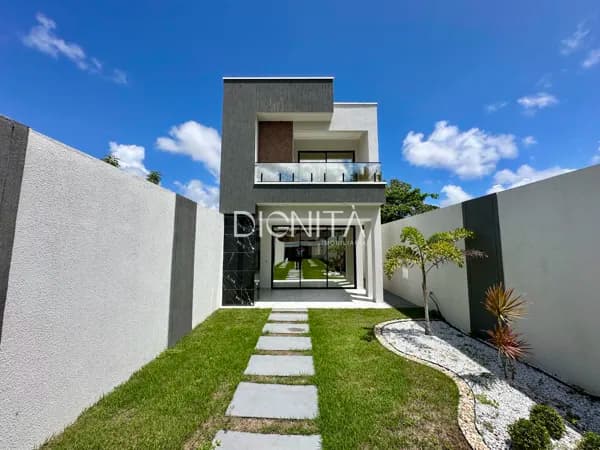 Casa duplex à venda com 4 suítes - Eusébio-CE