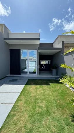 Casa Plana em Rua Privativa Vereda Tropical - Eusébio-CE