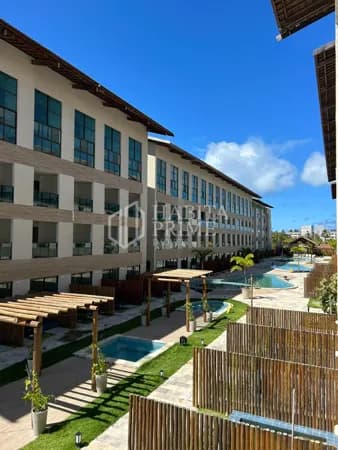 Flat no Max Carneiros Suítes, 26m², 1 quarto e lazer completo na Praia dos Carneiros – Tamandaré