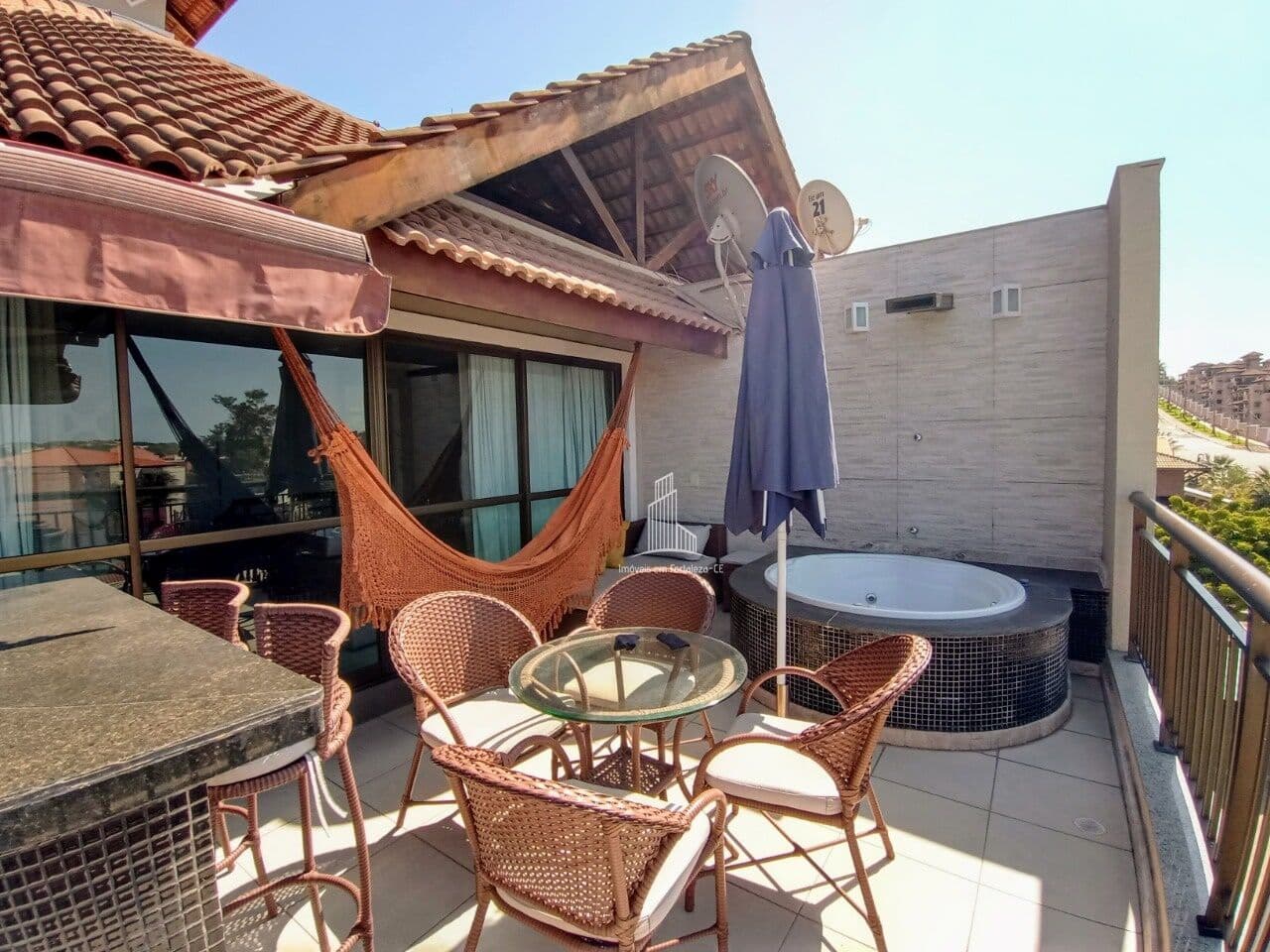 Ap1321-Cobertura duplex Porto das Dunas R$979.990,00