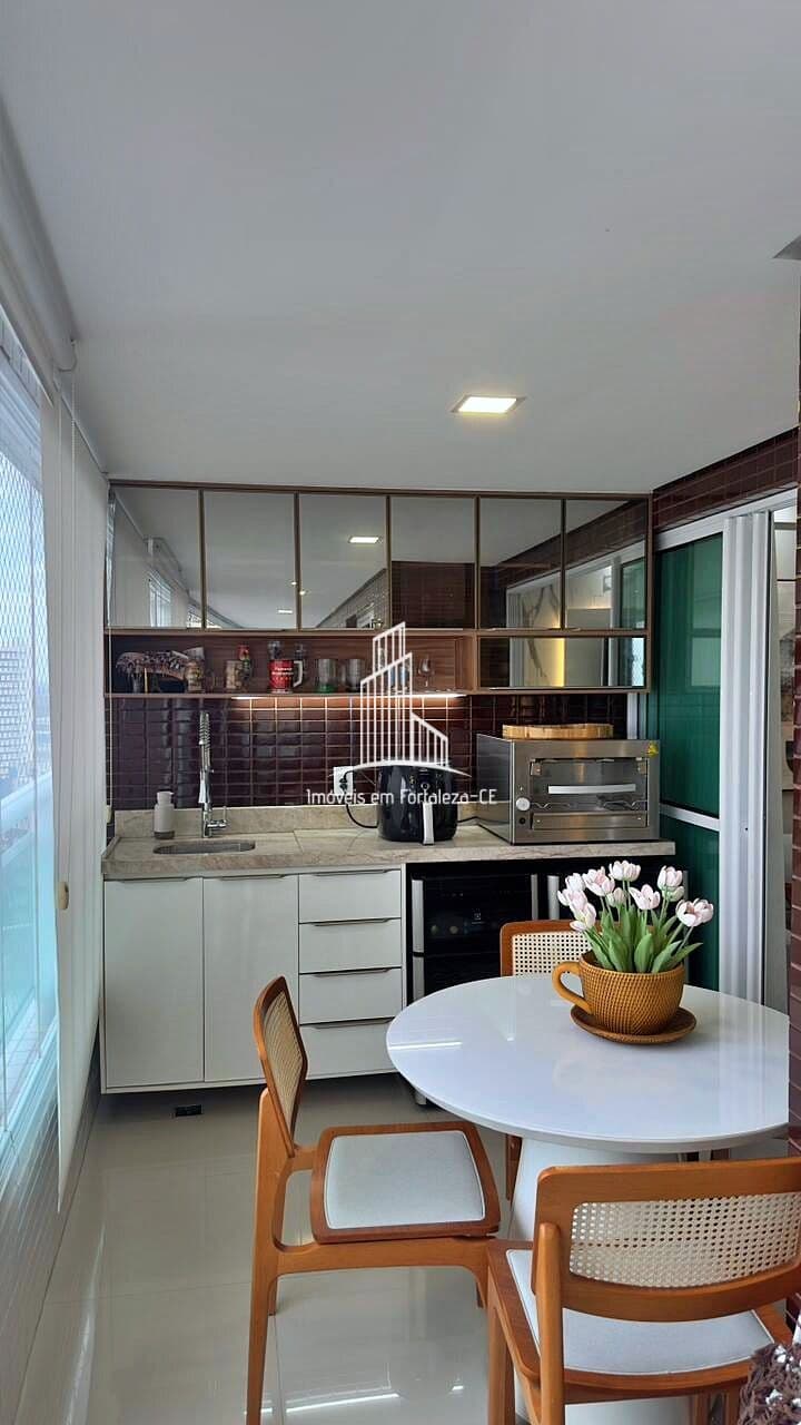 Ap2444-Apartamento à venda, 3 quartos, 120m², mobiliado no Cocó