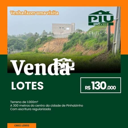 Lote/Terreno em Pinhalzinho - Centro