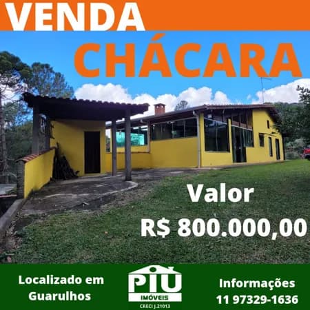 Fazenda/Sítios/Chácaras em Guarulhos - Orquidiama Parque Ribeirão