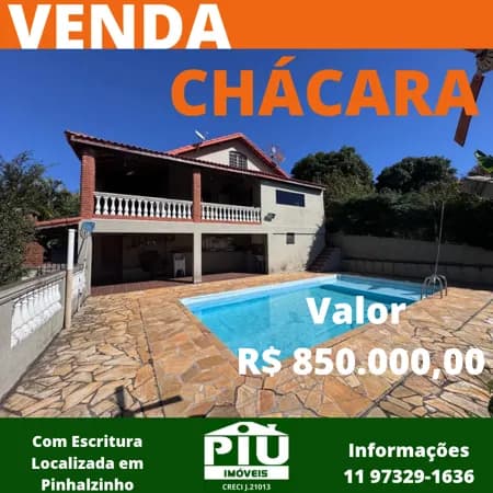 Fazenda/Sítios/Chácaras em Pinhalzinho - Centro