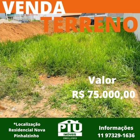 Lote/Terreno em Pinhalzinho - Centro