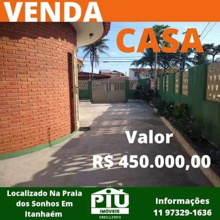 Casa em Itanhaém - Praia dos Sonhos