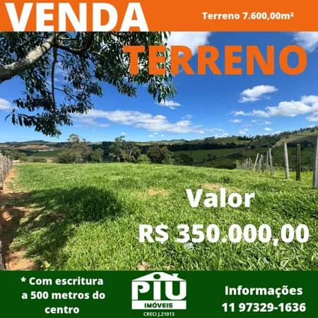 Lote/Terreno em Pinhalzinho - Centro