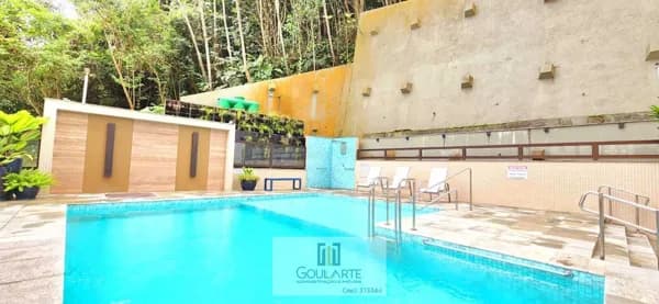 Apartamento alto padrão com 3 dormitórios climatizados sendo 1 suíte, área de lazer no condomínio (piscinas aquecidas, academia, bilhar...), à 200m da praia das PITANGUEIRAS - Guarujá/SP