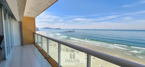 Apartamento alto padrão frente mar com 6 dormitórios sendo 4 com vista mar, lazer no condomínio na praia das PITANGUEIRAS - Guarujá/SP.