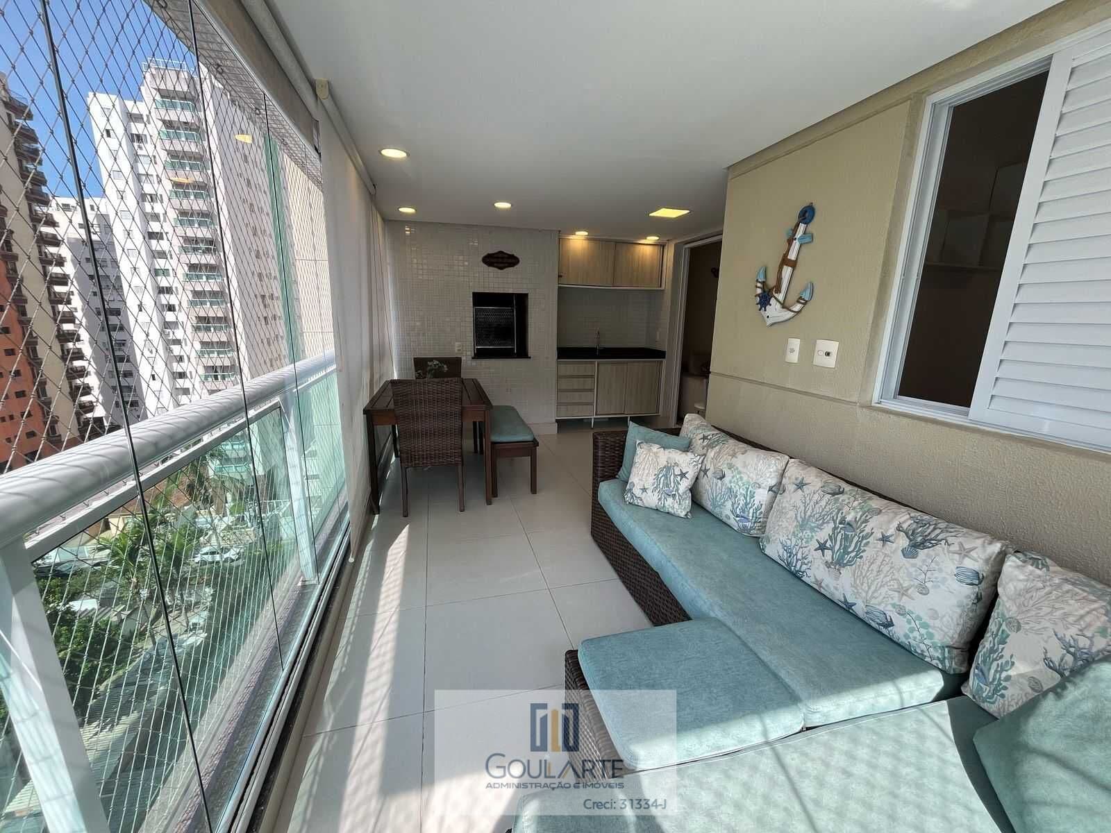 Apartamento com sacada gourmet, 3 dormitórios climatizados sendo 1 suíte, lazer completo no condomínio, PITANGUEIRAS - Guarujá/SP.