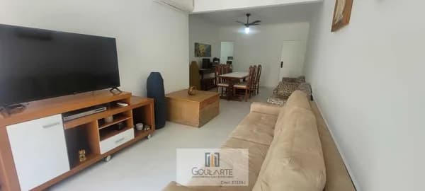 Apartamento Padrão, 3 dormitórios sendo 1 suíte, à menos de 300 metros do mar, lado praia ENSEADA-GUARUJÁ/SP