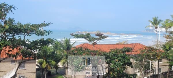 Apartamento alto padrão frente mar, 3 dormitórios climatizados sendo 1 suíte, "vista total mar" - PITANGUEIRAS - Guarujá/SP.