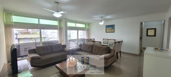 Apartamento Alto Padrão com 3 dormitórios sendo 1 suíte, menos de 100 metros do mar - Pitangueiras-Guarujá/SP.
