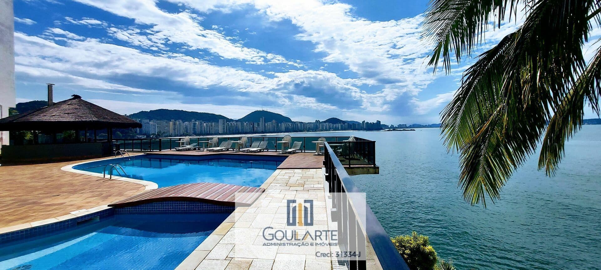 Apartamento alto padrão, sacada vista total mar, 3 suítes, lazer completo no condomínio, ASTÚRIAS-Guarujá/SP.