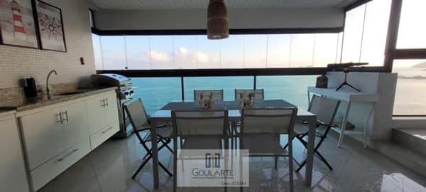 Apartamento com vista total mar,3 suítes, lazer completo no condomínio, PITANGUEIRAS - Guarujá/SP.