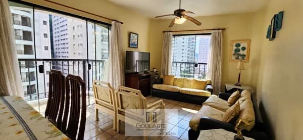 Apartamento com 3 dormitórios sendo 1 suíte, na praia da PITANGUEIRAS- Guarujá/SP.