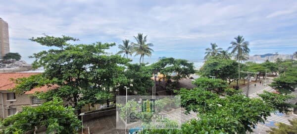 Apartamento alto padrão sacada vista total mar, 4 dormitórios sendo 1 suíte, lazer no condomínio na praia da Pitangueiras-Guarujá/SP.