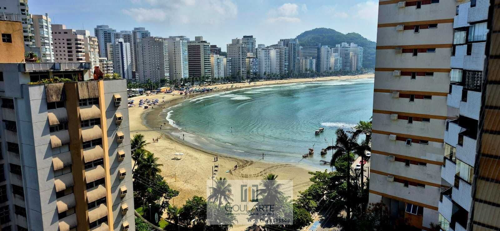 Apartamento vista mar com sacada gourmet, 3 suítes climatizadas em condomínio clube frente mar, ASTÚRIAS - Guarujá/SP.