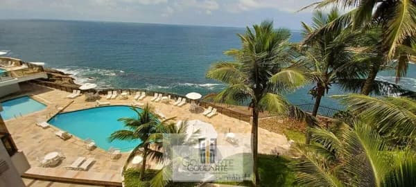 partamento alto padrão com sacada frente mar, 3 dormitórios sendo 2 suítes, lazer completo no condomínio, *vista total mar*, lado praia - ENSEADA - Guarujá/SP