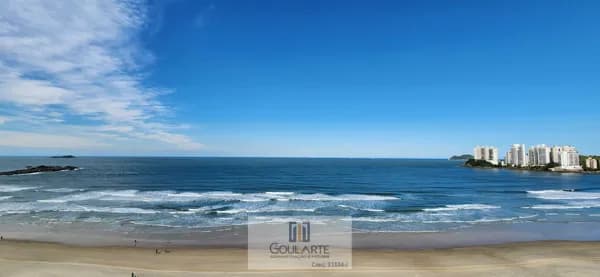 Apartamento Alto Padrão com sacada frente mar, 4 dormitórios sendo 1 suíte, PITANGUEIRAS-GUARUJÁ/SP.