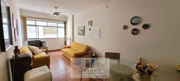 Apartamento com 1 dormitório amplo, á menos de 250 metros do mar - PITANGUEIRAS-Guarujá/SP.
