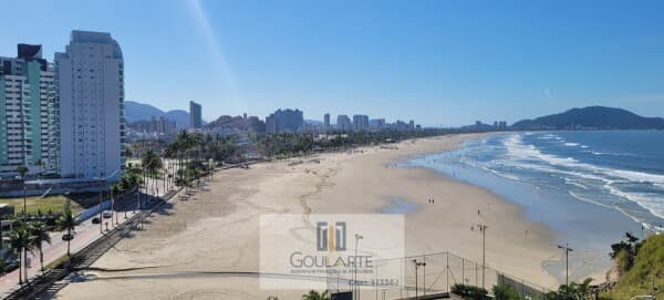 Apartamento alto padrão frente mar, 3 dormitórios climatizados sendo 2 suítes, lazer completo no condomínio - PITANGUEIRAS-Guarujá/SP.