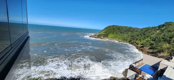 Apartamento alto padrão com sacada envidraçada frente mar, 2 dormitórios com acesso á sacada sendo 1 suíte, lazer completo no condomínio na praia da ENSEADA - Guarujá/SP