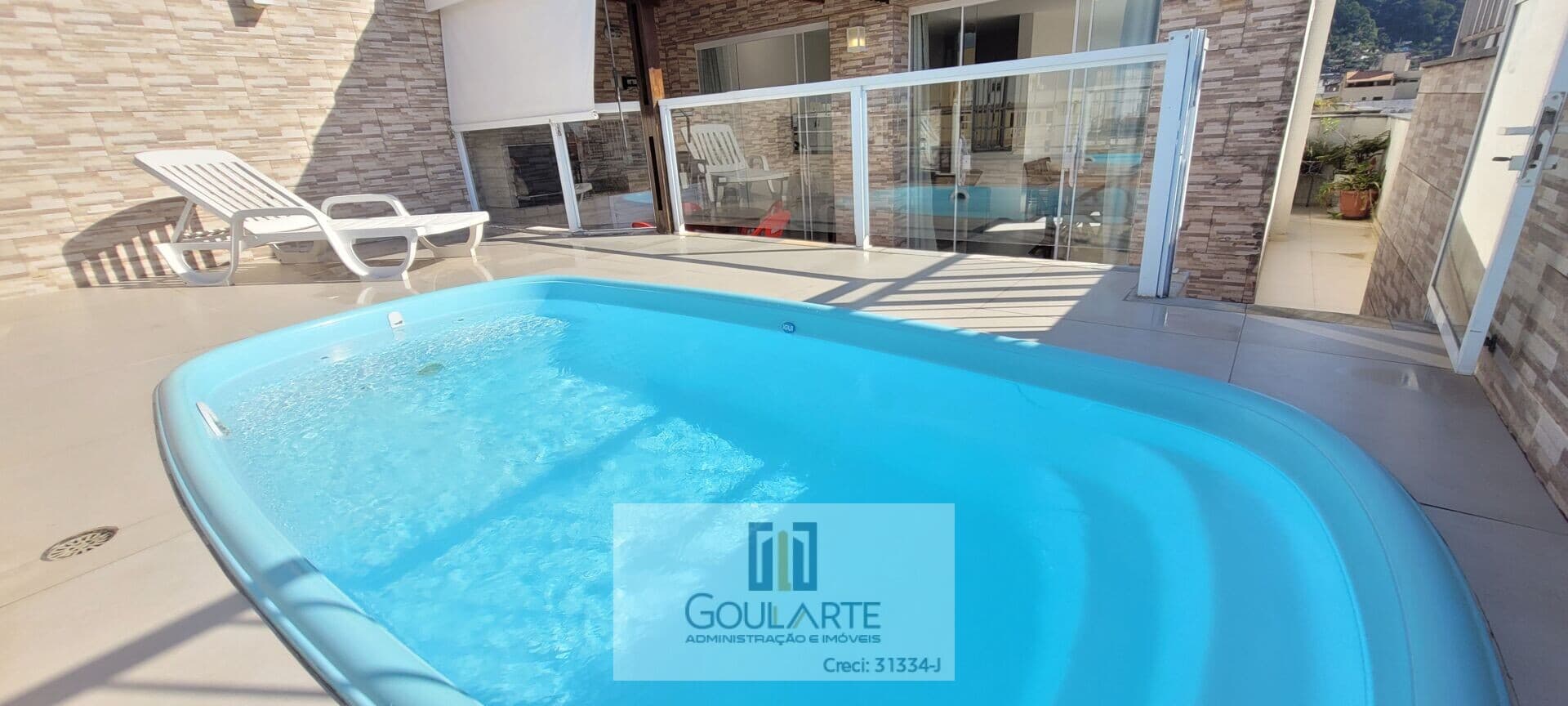 COBERTURA DUPLEX , 3 dormitórios sendo 1 suíte, terraço com Piscina e área gourmet, lado praia da ENSEADA -Guarujá/SP.