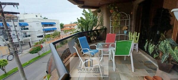 Apartamento com 3 suítes, lazer no condomínio, lado praia na ENSEADA-Guarujá/SP.