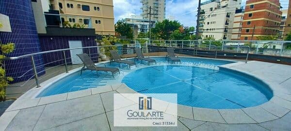 Apartamento alto padrão com sacada gourmet e vista parcial do mar, lazer completo em lado praia da Enseada-Guarujá/SP.