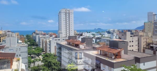 Apartamento alto padrão com sacada gourmet e vista mar, 3 dormitórios sendo 1 suíte, lazer completo no condomínio, lado praia Enseada-Guarujá/SP.