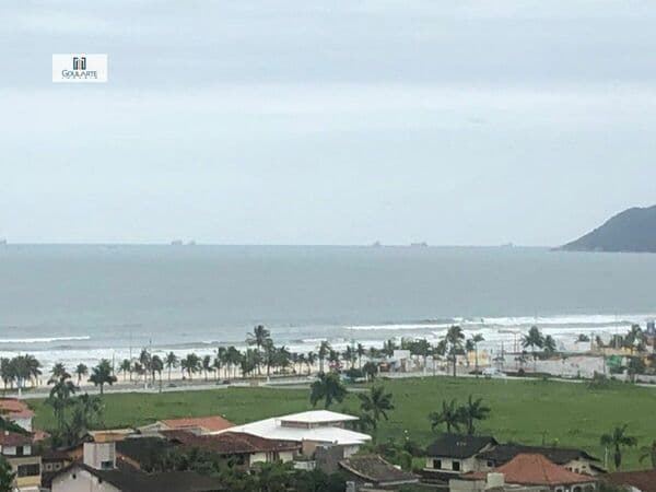 Apartamento 2 dormitórios sendo 2 suítes com sacada sala-suíte gourmet vista mar, ar condicionado e lazer, na praia da Enseada - Guarujá / SP.