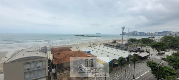 Apartamento alto padrão frente mar, 4 dormitórios sendo 2 suítes, *vista total mar* - PITANGUEIRAS-GUARUJÁ/SP.