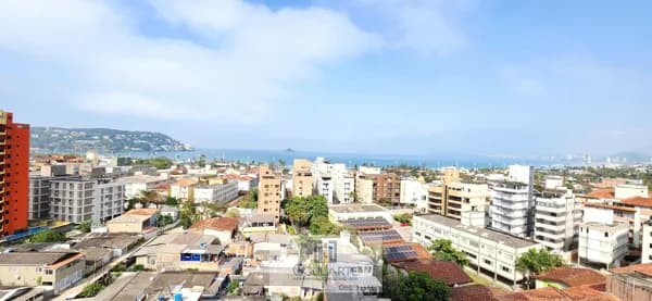Apartamento alto padrão com acesso a sacada gourmet e vista lateral do mar, 2 dormitórios climatizados sendo 1 suíte, lazer no condomínio - ENSEADA -Guarujá/SP.