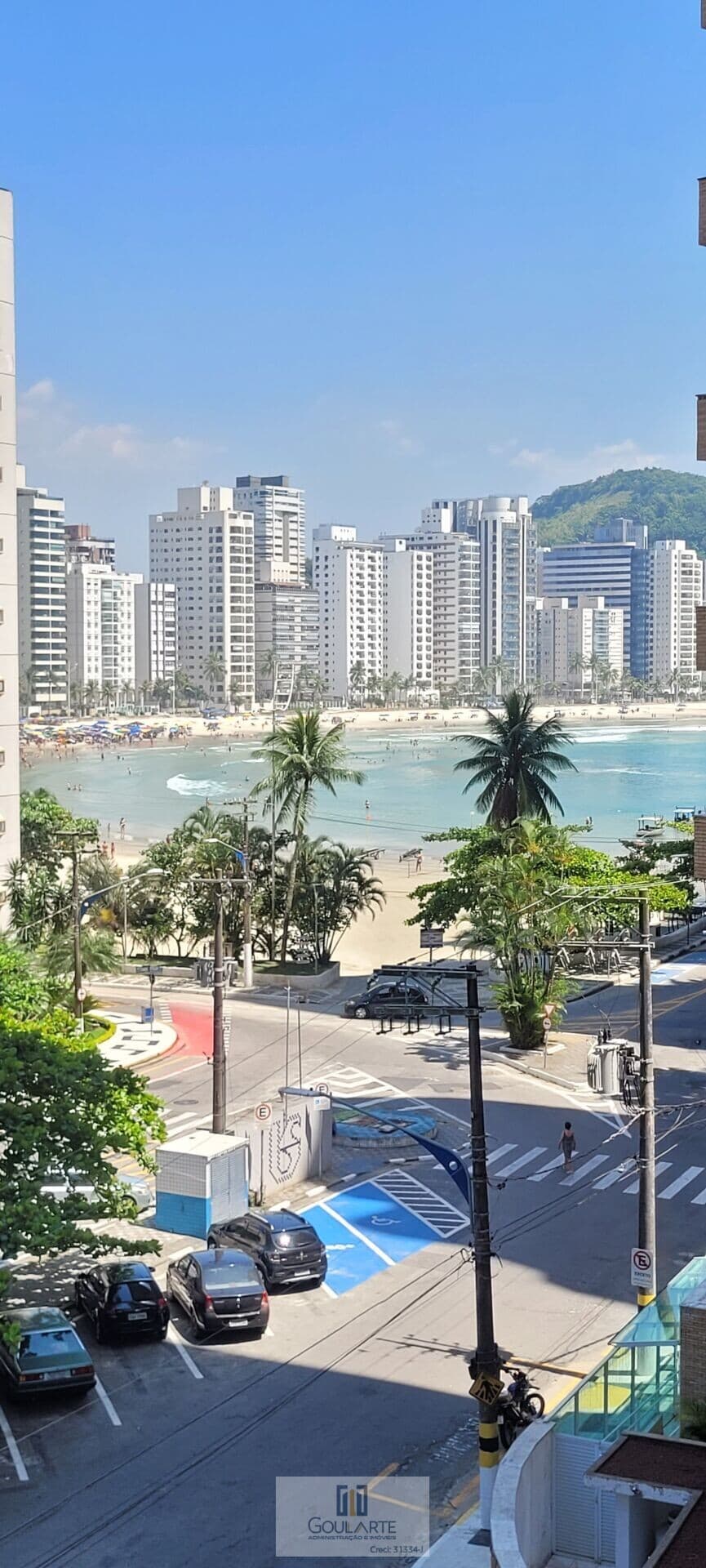 Apartamento alto padrão com vista mar, 3 dormitórios sendo 1 suíte, lazer no condomínio - ASTÚRIAS -Guarujá/SP.