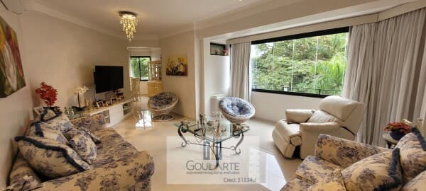 Apartamento alto padrão com 3 suítes climatizadas, á menos de 200 metros do mar - PITANGUEIRAS-Guarujá/SP.