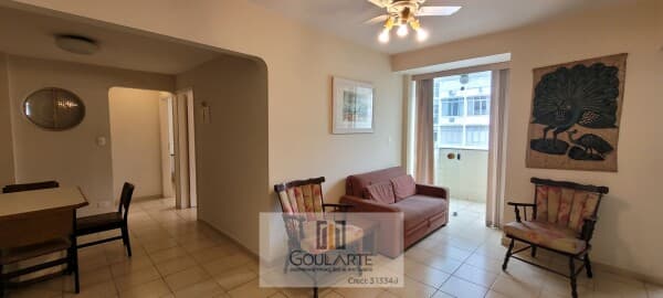 Apartamento padrão com 2 dormitórios, à menos de 100 metros do mar, PITANGUEIRAS-Guarujá/SP