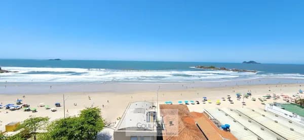 Apartamento alto padrão com acesso a sacada frente mar, 3 suítes climatizadas + dormitório de serviço, na praia das PITANGUEIRAS- Guarujá/SP.