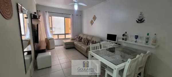 Apartamento Padrão, 1 dormitório, á menos de 100 metros do mar, na praia de PITANGUEIRAS-Guarujá/SP.