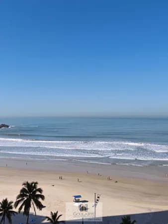 Apartamento em condomínio frente mar, vista total para o mar, 3 suítes climatizadas, PITANGUEIRAS - Guarujá/SP.