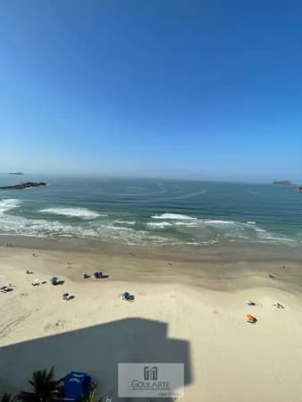 Apartamento Alto Padrão frente mar, 3 dormitórios, vista mar - PITANGUEIRAS - GUARUJÁ/SP.