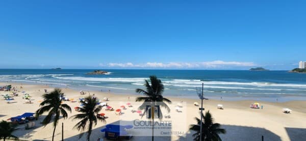 Apartamento alto padrão frente mar, com 4 dormitórios sendo 2 suítes, *vista total mar* - PITANGUEIRAS - Guarujá/SP.