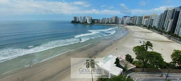 Apartamento vista total para o mar, 3 dormitórios ,em PITANGUEIRAS- Guarujá/SP.